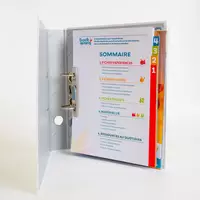 Classeur expéri-mange ouvert