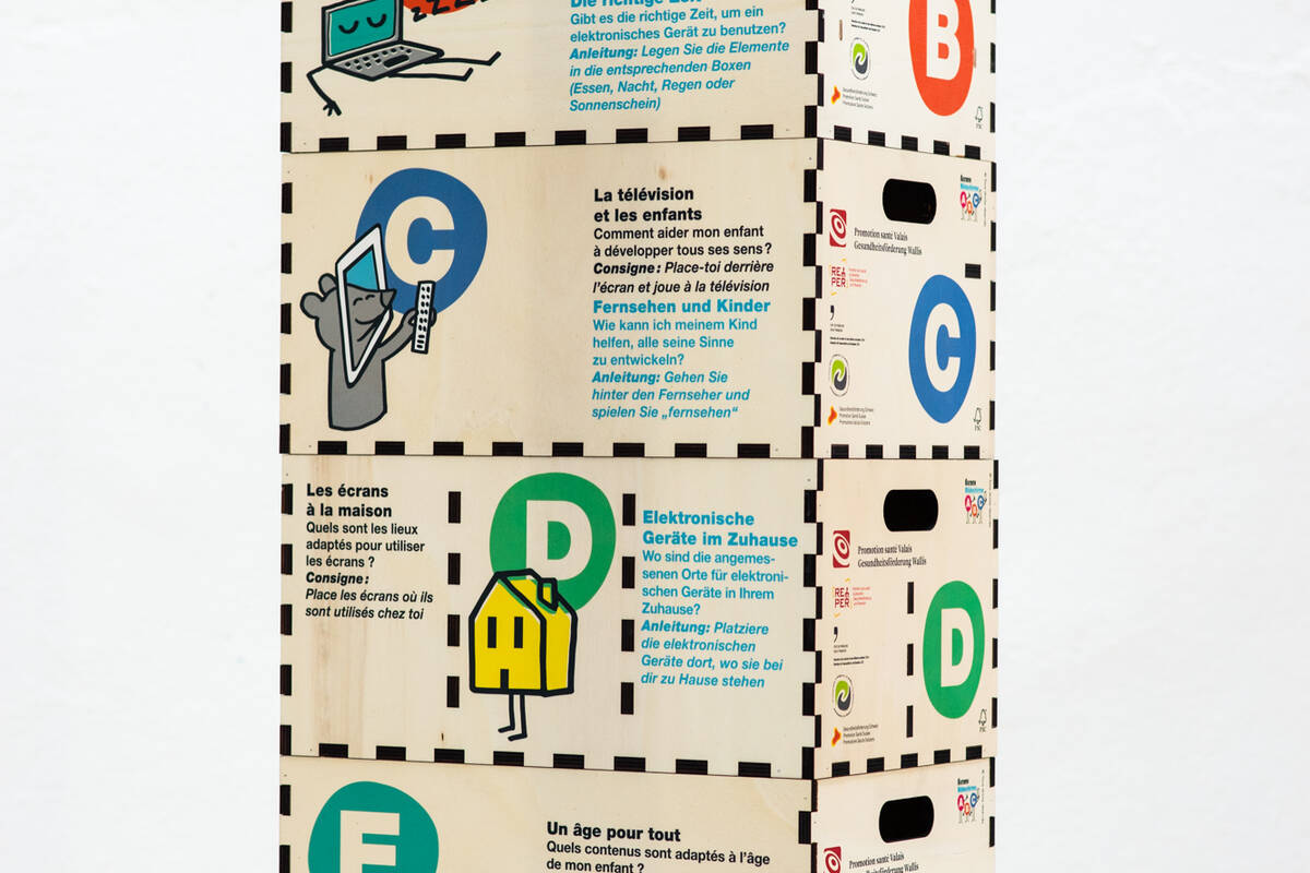 Les 6 caisses écrans ABC