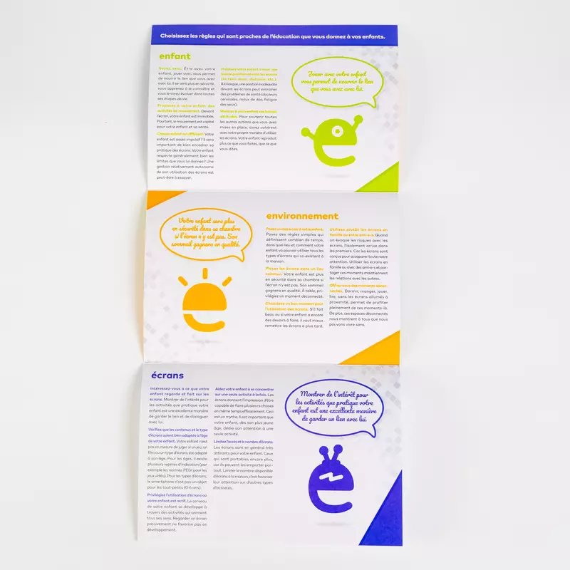 Flyer 3e version complète ouvert