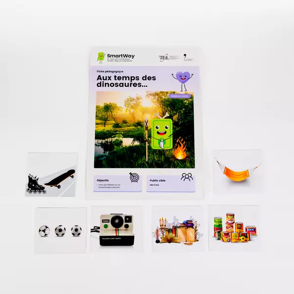 Kit activité smartway "Au temps des dinosaures"
