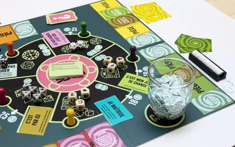 Visuel du plateau de jeu Gambling escape